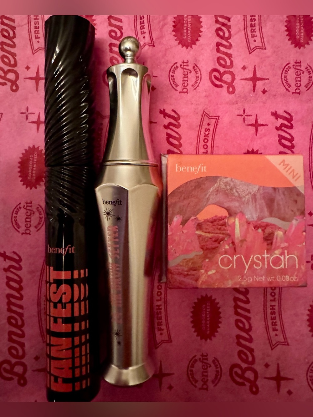 Benefit Mascara, Benefit Brow Gel & Benefit Blush **NEW**
